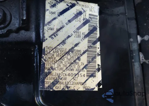 2012 Nissan Altima 2.5 S из США, поврежденный, VIN 1N4AL2AP7CN409354